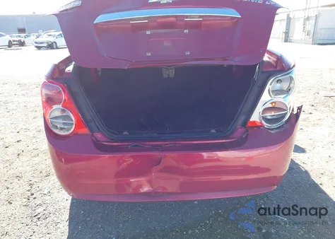 2013 Chevrolet Sonic Lt Auto z USA, uszkodzony, nr VIN 1G1JC5SH7D4237054